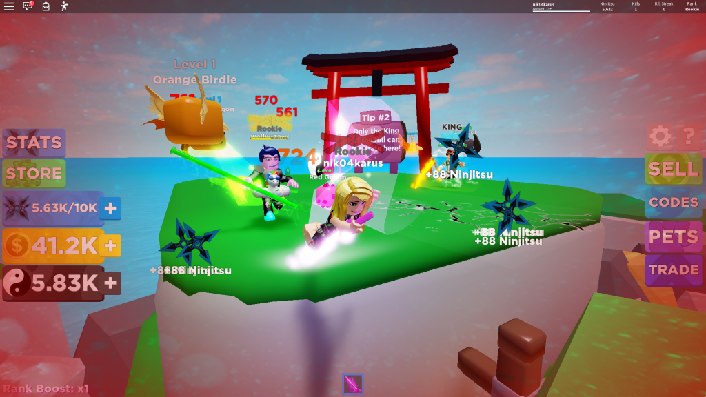 roblox ninja simulator best pets