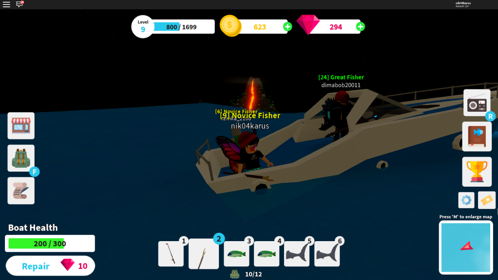  Fishing Simulator codes Fan site Roblox 